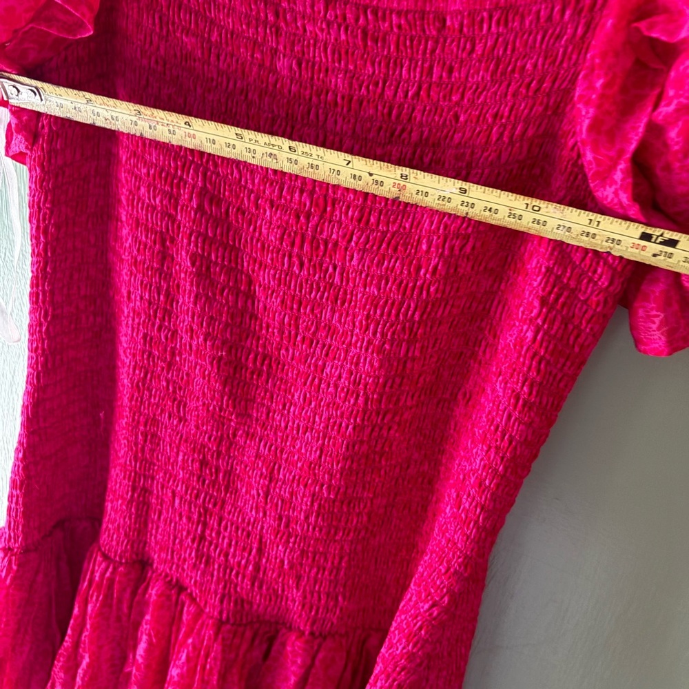 NWT Hatch Maternity Cosette Dress Pink Samba print size 0 - Picture 6 of 9